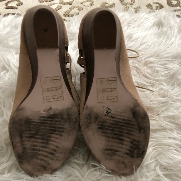 Sole Society suede open toe booties - Picture 5 of 5